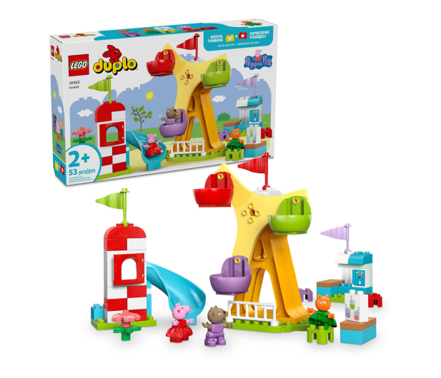 LEGO DUPLO 10453 Peppa Wesołe miasteczko - 1308173 - zdjęcie 2